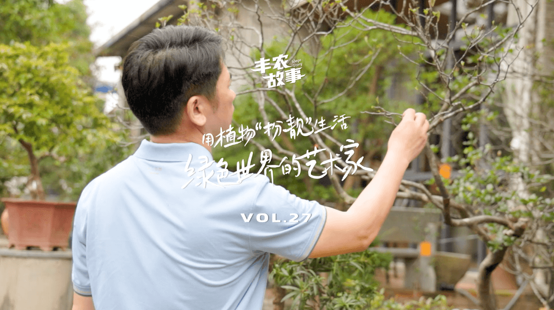 17年，他用一草一木去点亮了一个个家。