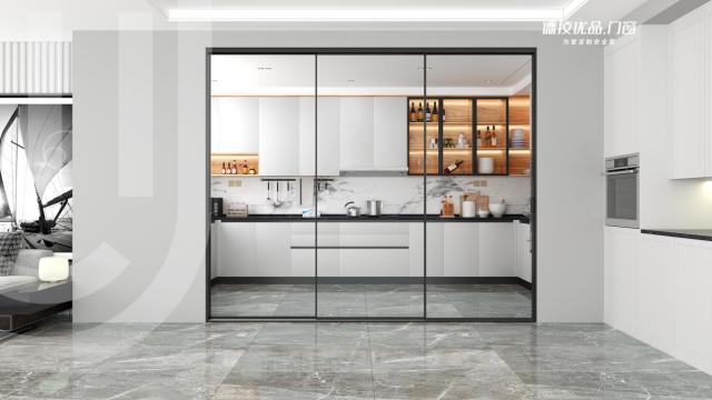 德技优品悦见极窄推拉门：极窄边框，质感空间美学的点睛力作